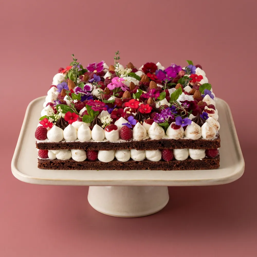 Naked cake hoa