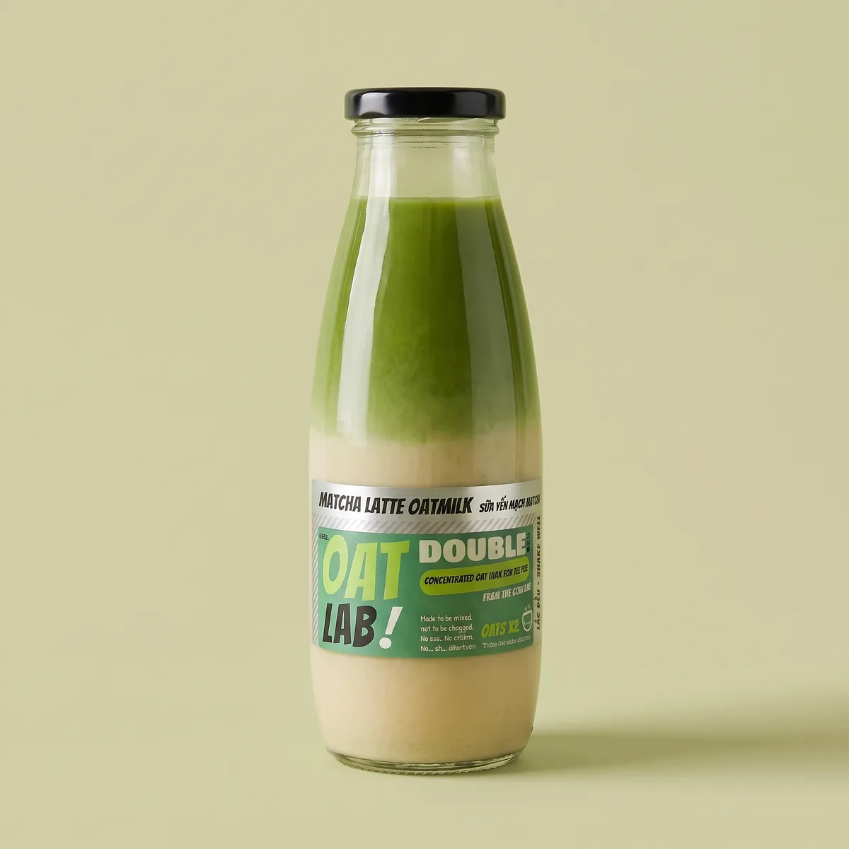 Trà sữa matcha yến mạch tươi