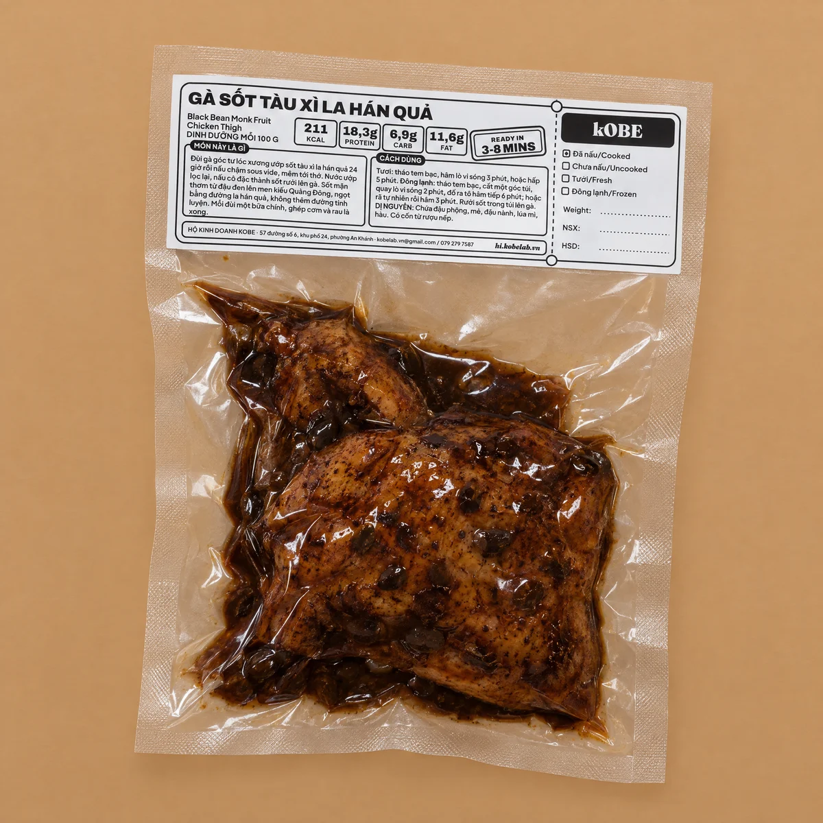 Gà Sốt Tàu Xì Sous Vide