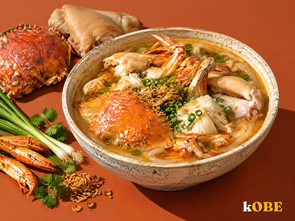 Bánh canh cua giò heo, không thêm đường tinh luyện