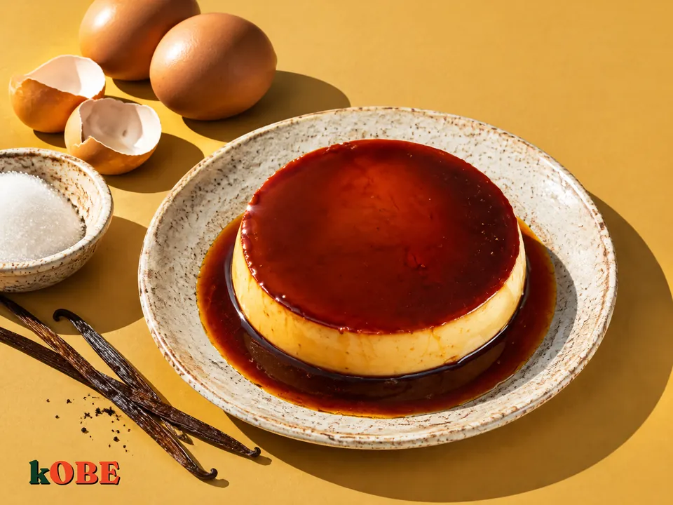 Bánh flan sữa yến mạch làm bằng đường la hán quả