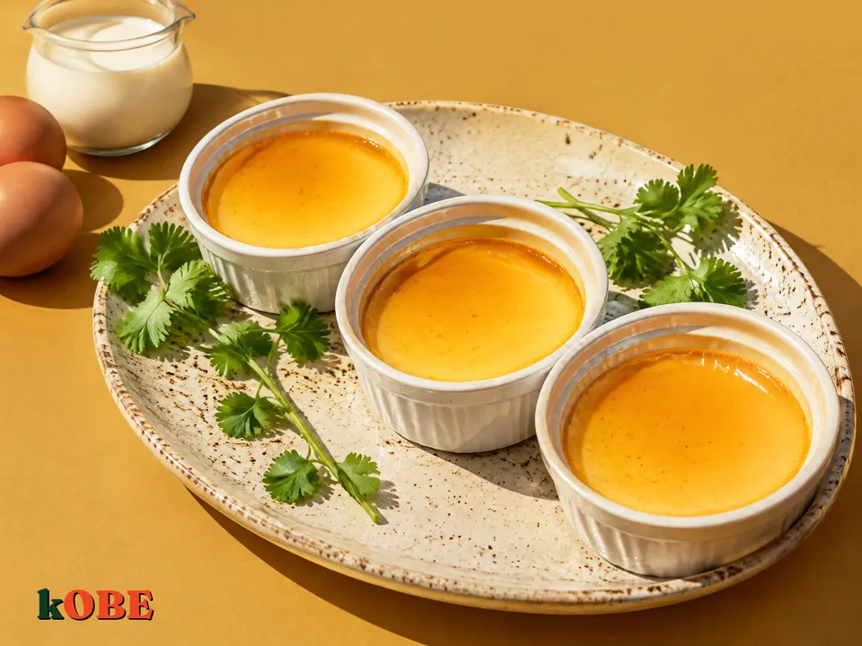 Baked Flan (Banh Flan), Sweetened with Monk Fruit