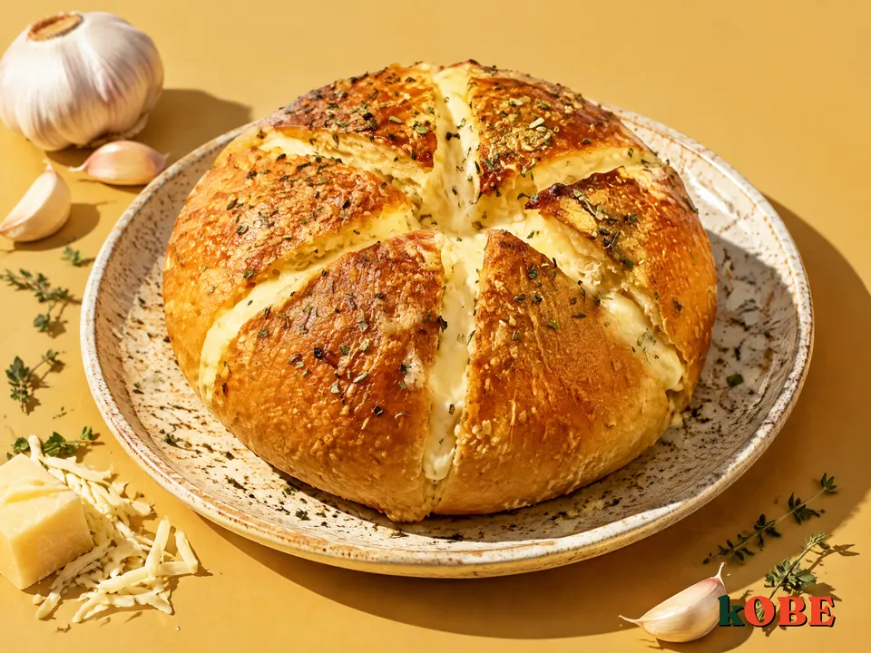 Bánh mì bơ tỏi phô mai Hàn Quốc