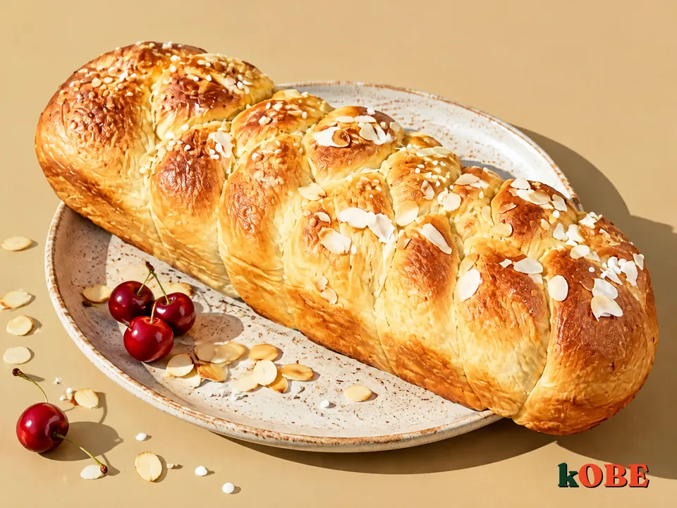Bánh mì ngọt Pháp brioche tết bím