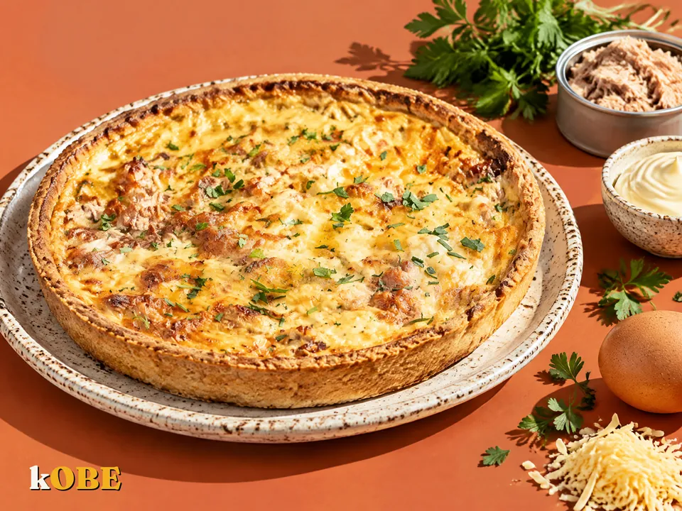 Bánh tart mặn nhân cá ngừ sốt mayonnaise