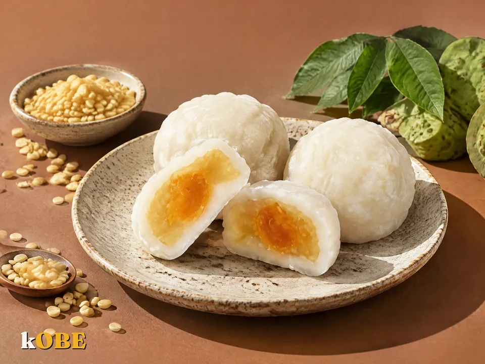 Bánh trung thu dẻo nhân đậu xanh, không thêm đường tinh luyện