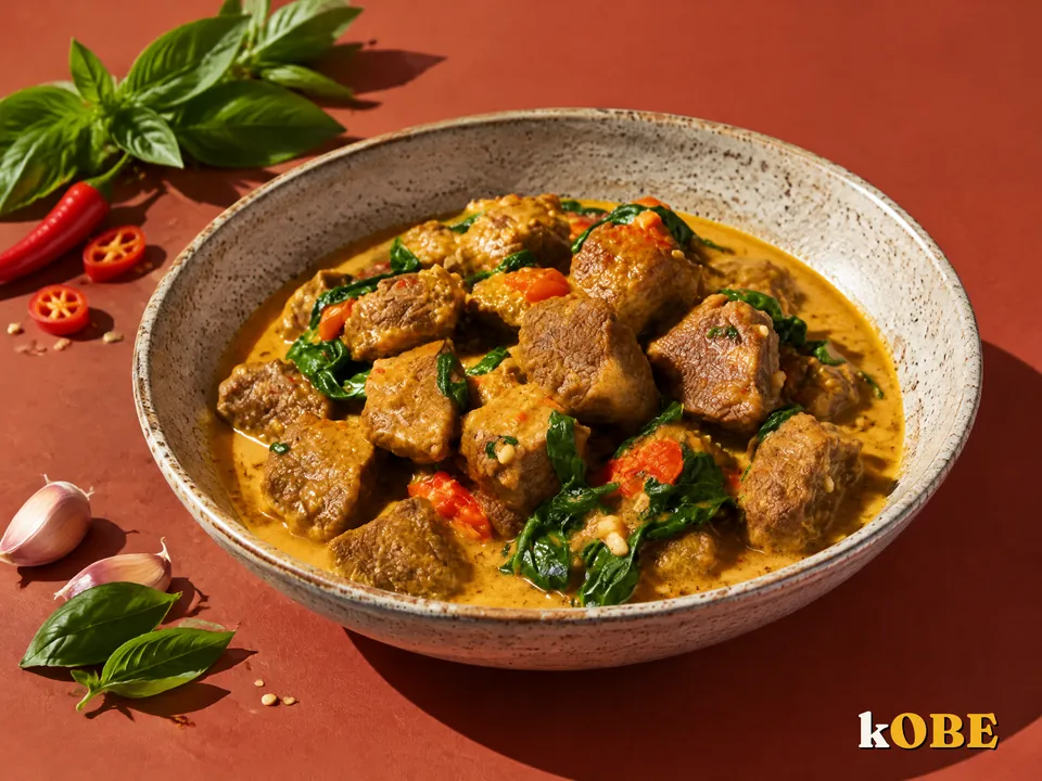 Bap Bo Xao Lan (Stir Fried Beef Shank in Coconut Curry), Made with Monk Fruit Sweetener