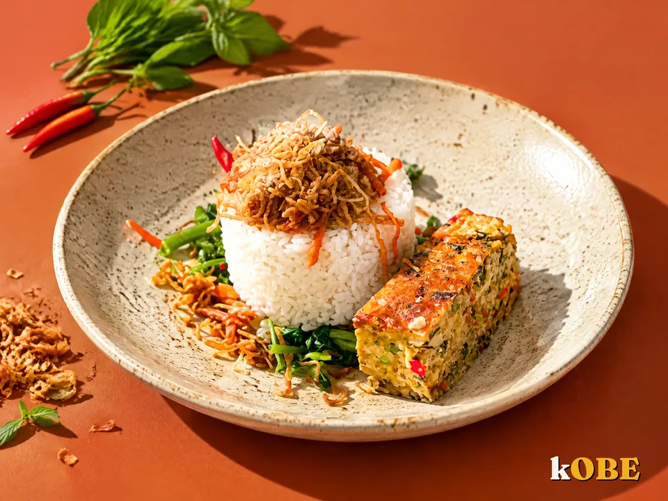 Bì chay trộn thính, không thêm đường tinh luyện