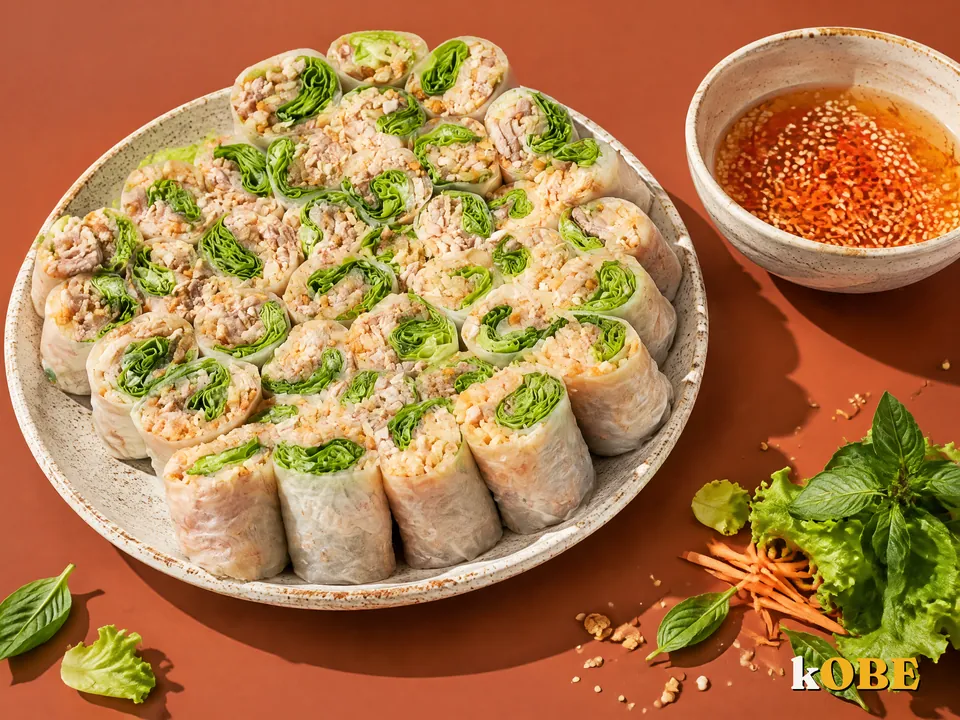 Bì cuốn miền Tây nấu bằng đường la hán quả
