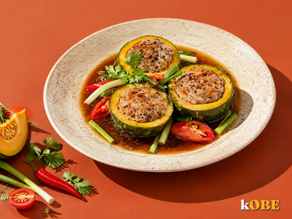 Bí Nhật nhồi thịt kho, không thêm đường tinh luyện