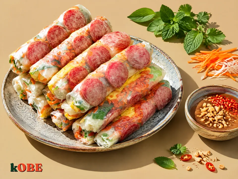Bò bía mặn Sài Gòn, nấu bằng đường la hán quả
