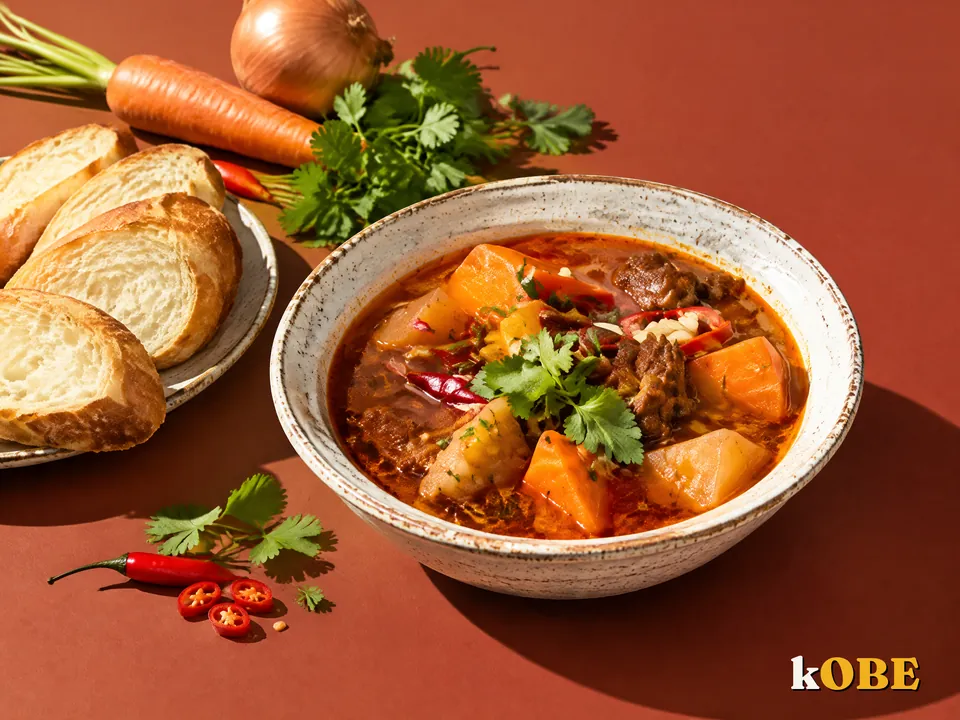 Bo Kho (Coconut Beef Stew with Banh Mi)