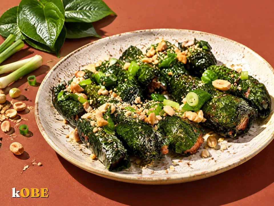 Bò nướng lá lốt, không thêm đường tinh luyện