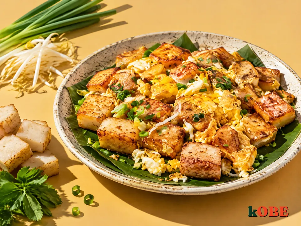 Bột chiên trứng kiểu Sài Gòn nấu bằng đường la hán quả