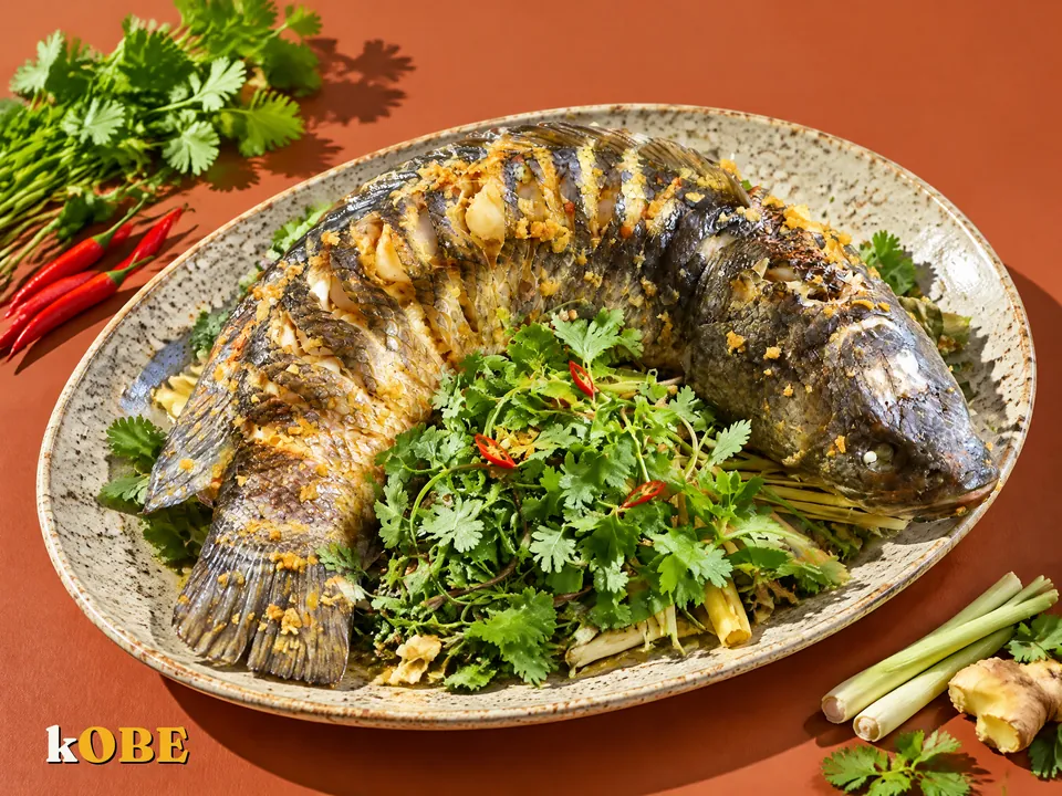 Cá lóc hấp bia