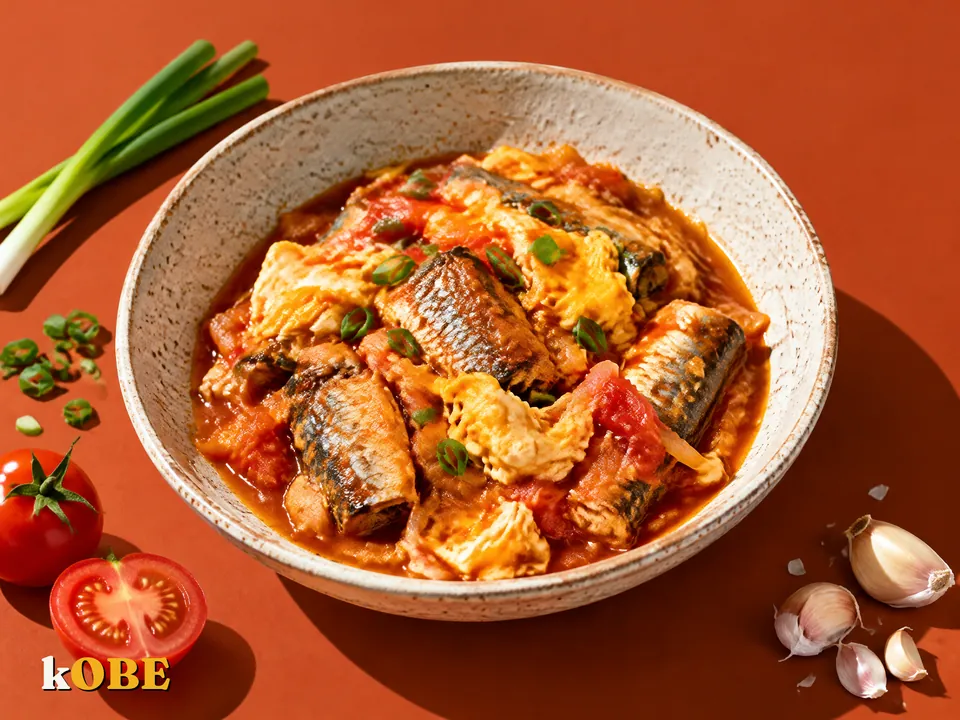 Cá mòi hộp sốt cà chua trứng ăn bánh mì, không thêm đường tinh luyện