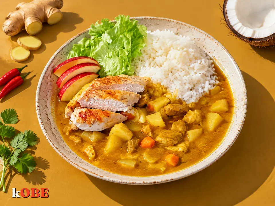 Ca Ri Ga (Chicken Curry with Coconut Milk), Made with Monk Fruit Sweetener