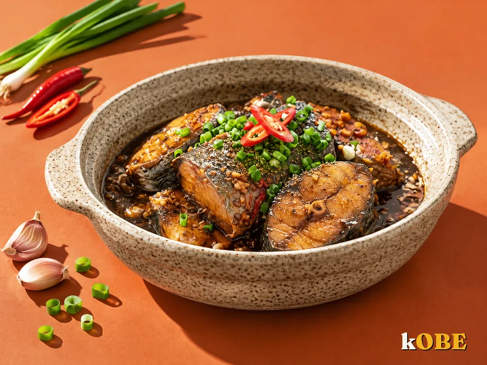 Ca Thu Kho (Braised Mackerel in Savory Sweet Sauce) Recipe