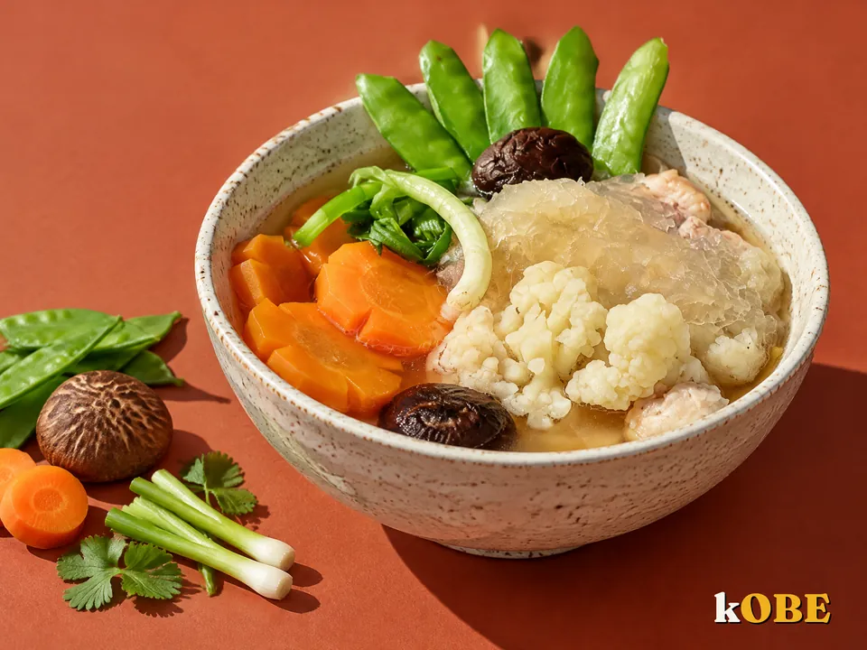 Canh bóng thả cỗ Tết Hà Nội