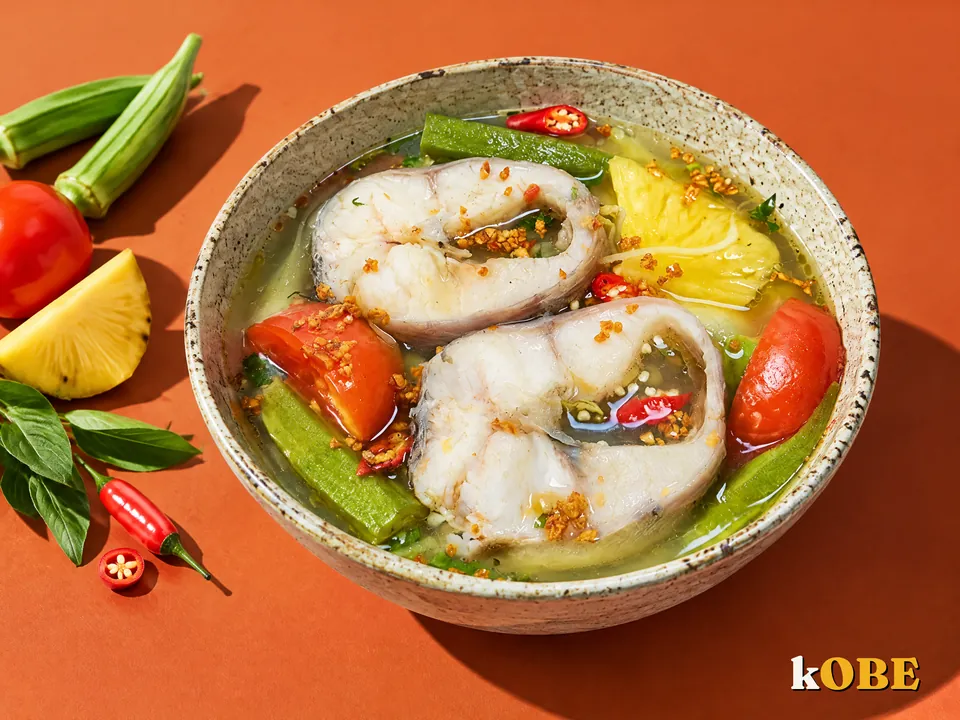 Canh chua cá lóc miền Nam nấu bằng đường la hán quả