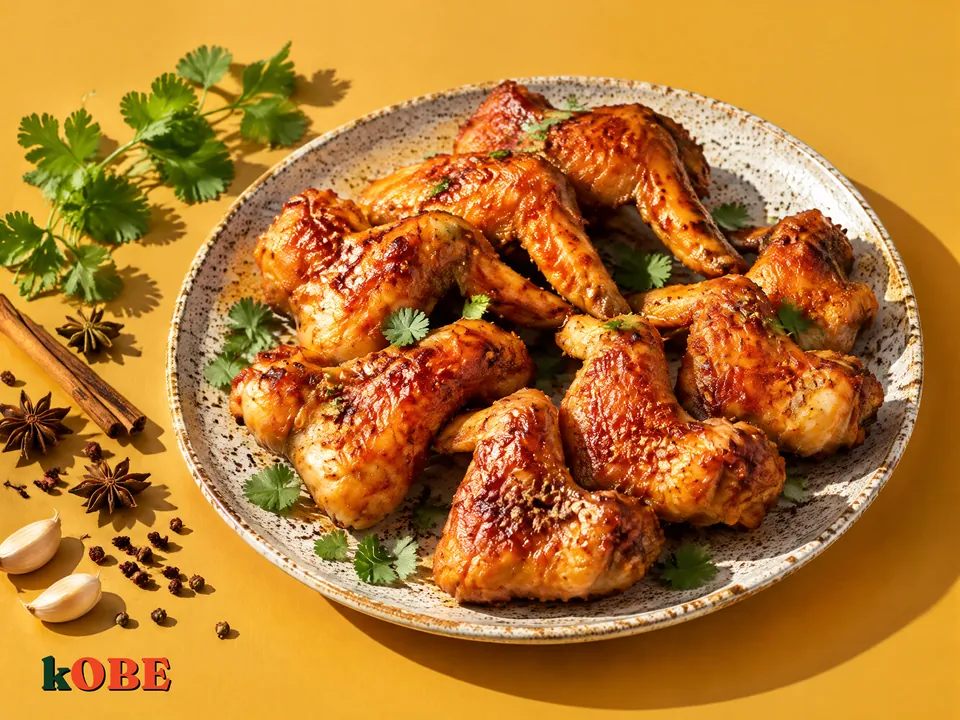 Cánh gà nướng ngũ vị