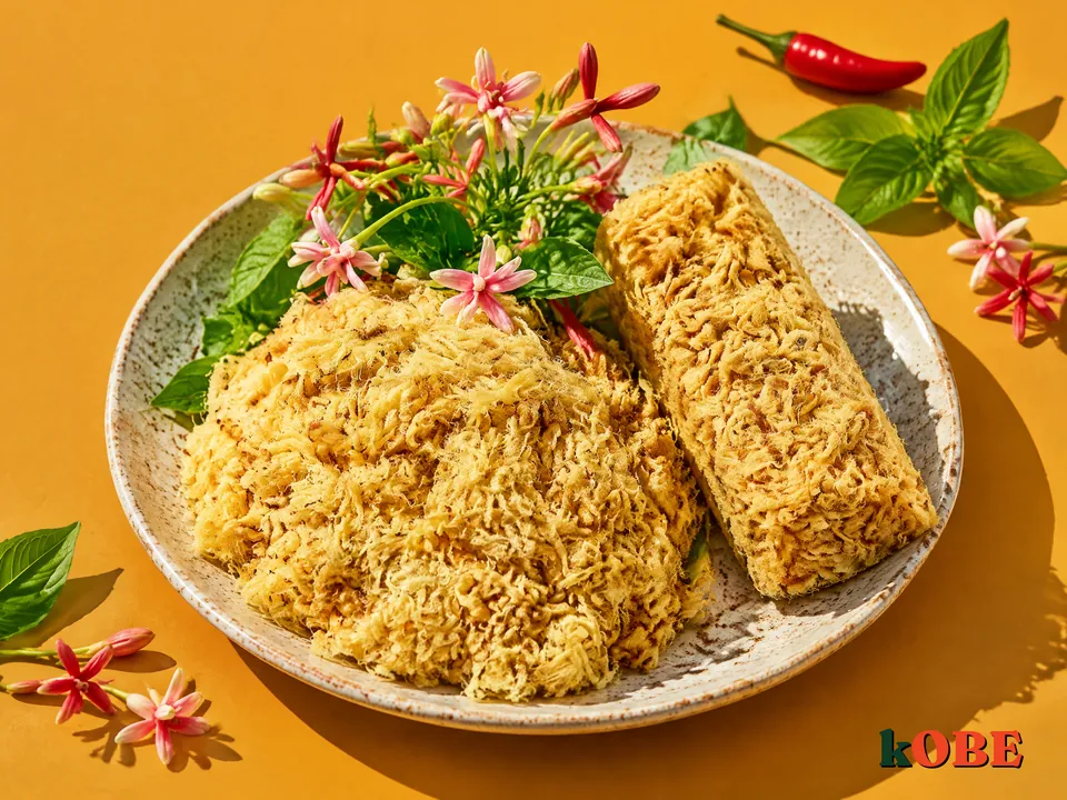 Cha Bong Ga (Vietnamese Chicken Floss), Made with Monk Fruit Sweetener
