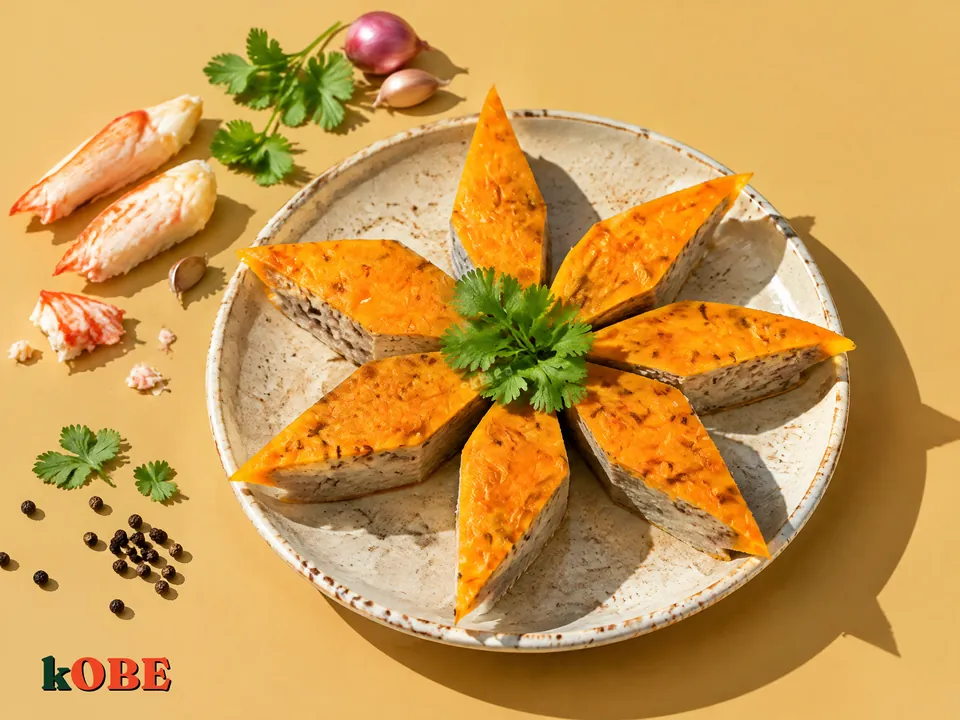 Chả cua hấp ăn cơm tấm nấu bằng đường la hán quả