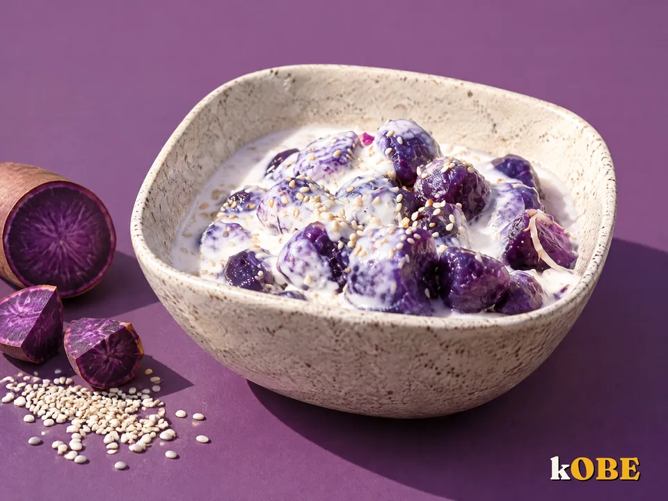 Chè khoai lang tím viên dẻo, không thêm đường tinh luyện