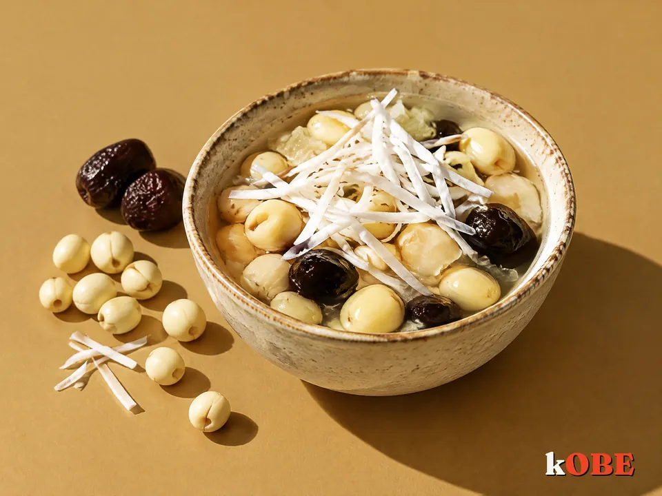 Chè sen Hà Nội ngọt bằng đường la hán quả