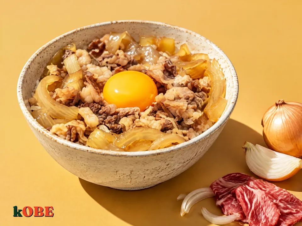 Gyudon (Japanese Beef and Onion Rice Bowl) Recipe