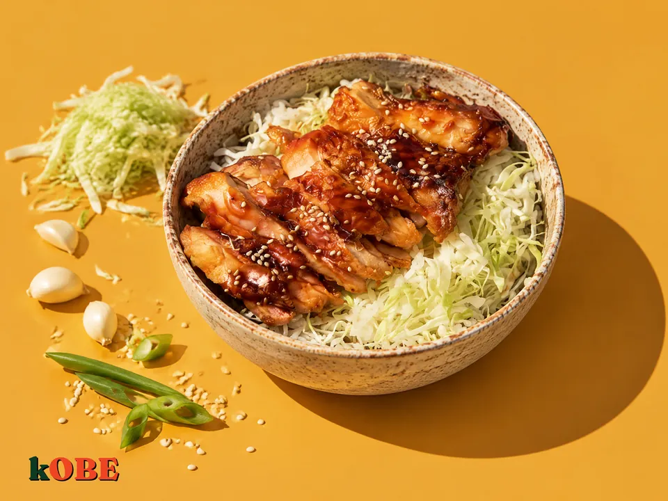 Teriyaki Chicken Rice, Made with Monk Fruit Sweetener