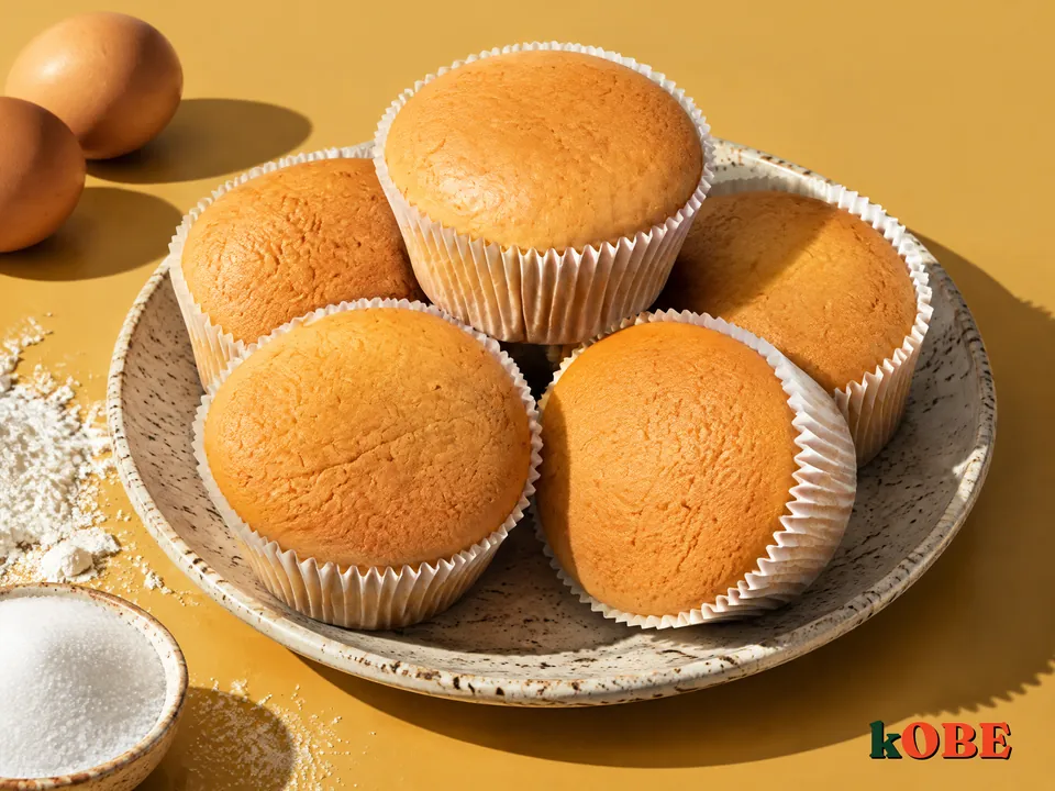 Soft Sponge Cupcakes, Sweetened with Monk Fruit