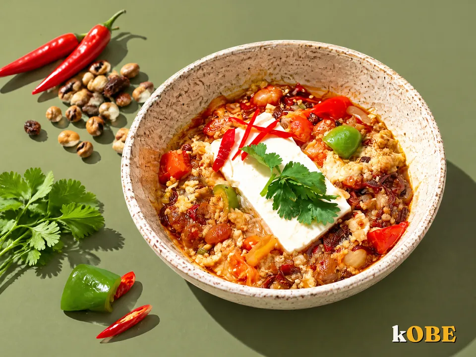 Dau Hu Chung Tuong Hot (Steamed Tofu with Fermented Soybean), Made with Monk Fruit Sweetener