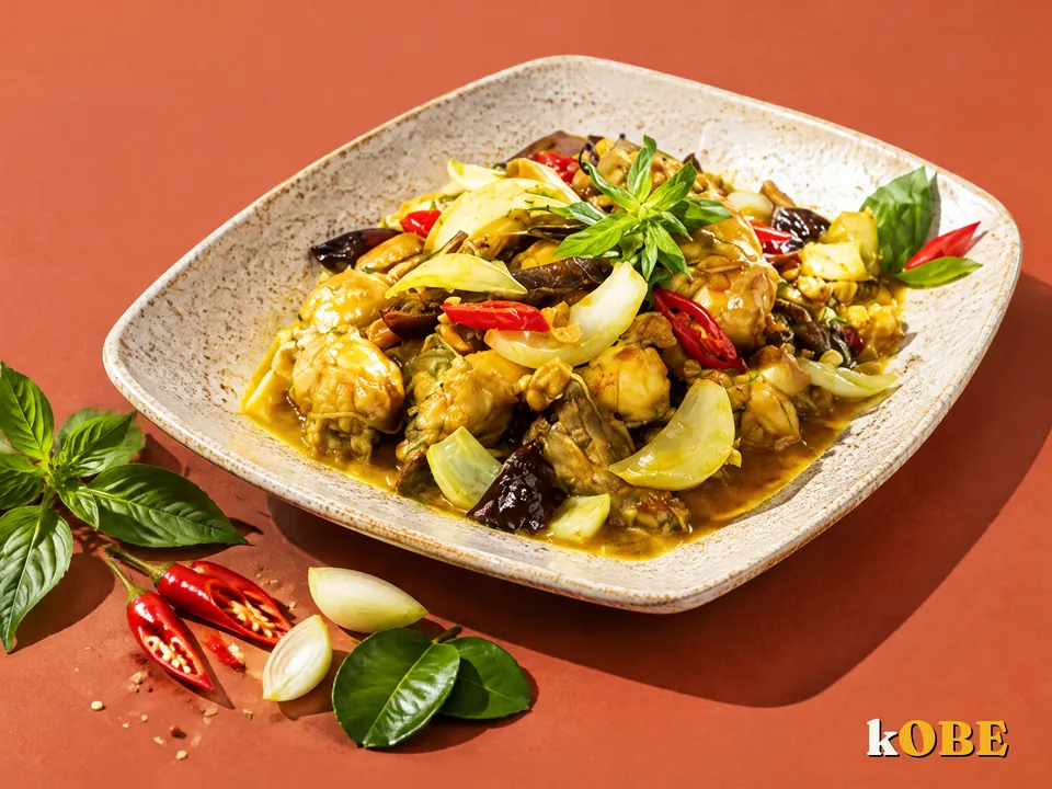 Ếch xào lăn nước cốt dừa, không thêm đường tinh luyện