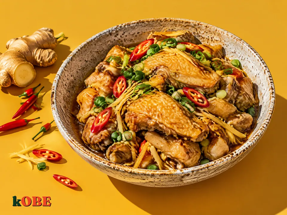 How to Make Ga Kho Gung (Braised Chicken with Ginger)
