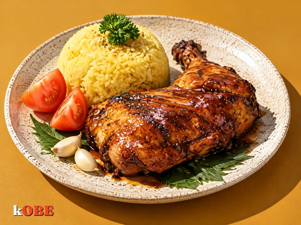 Gà Shoyu Nhật Bản nướng nước đường nâu nấu bằng đường la hán quả