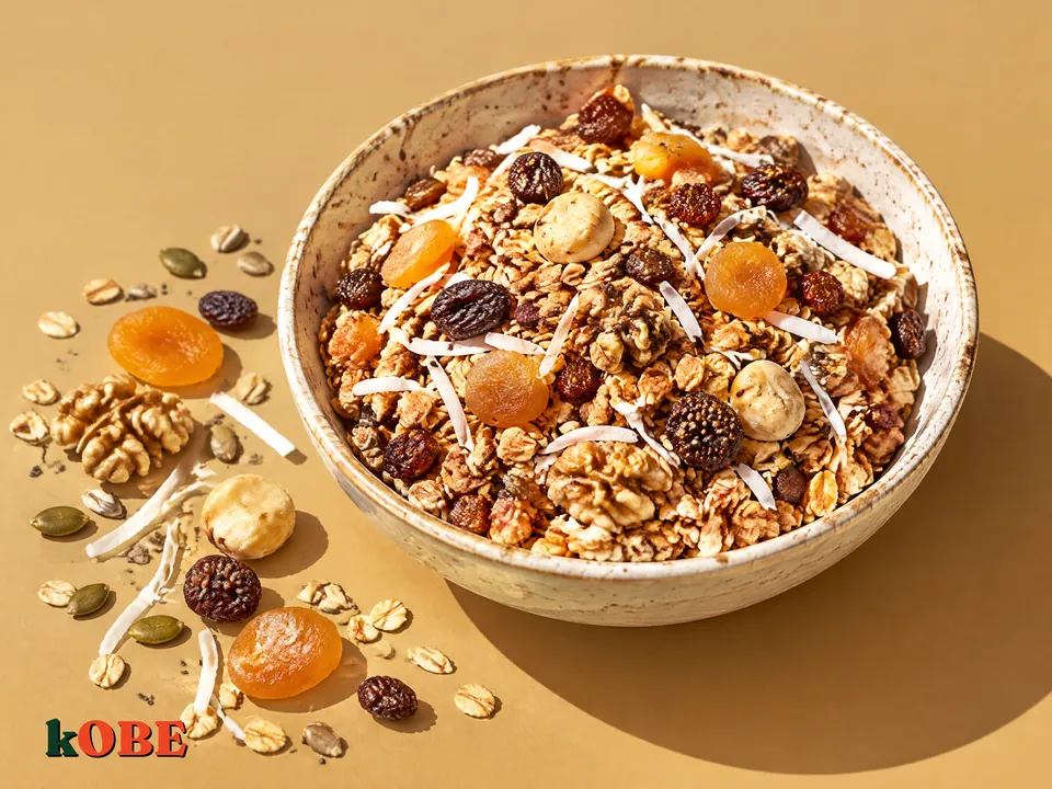 Granola siêu hạt bơ đậu phộng