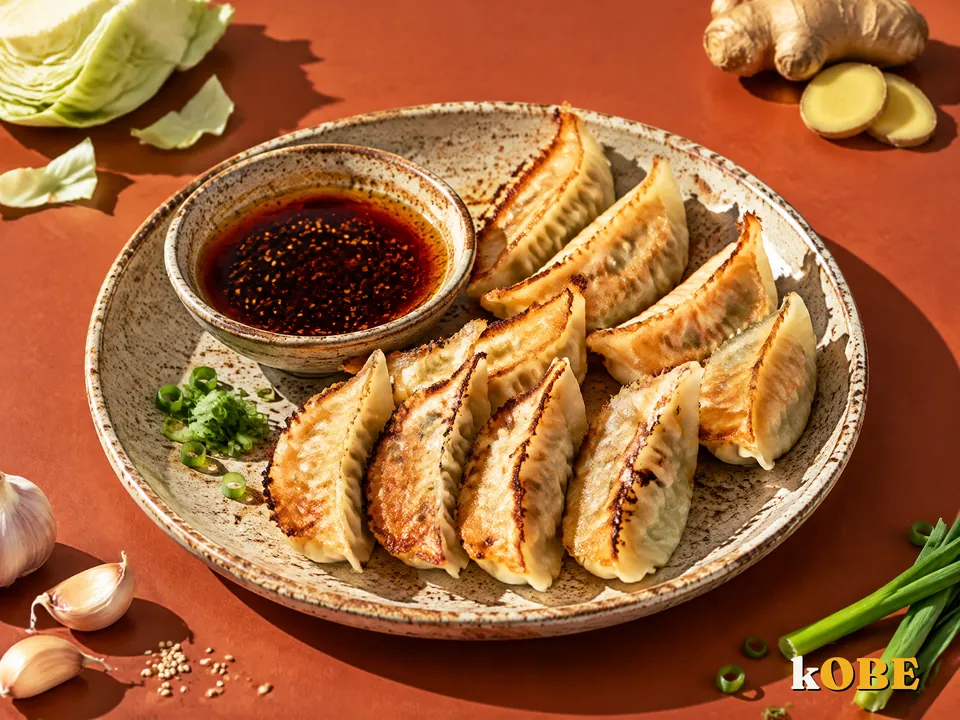 Há cảo Gyoza Nhật Bản, không thêm đường tinh luyện