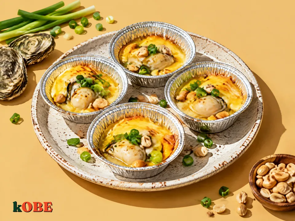 Hàu nướng phô mai nấu bằng đường la hán quả