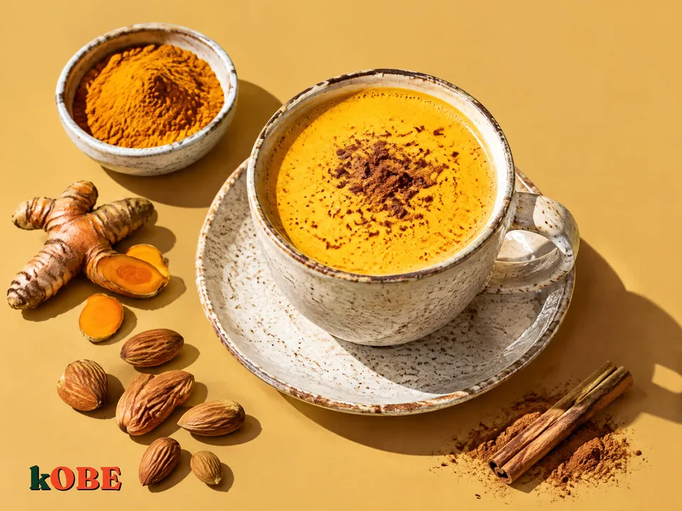 Turmeric Almond Milk Latte