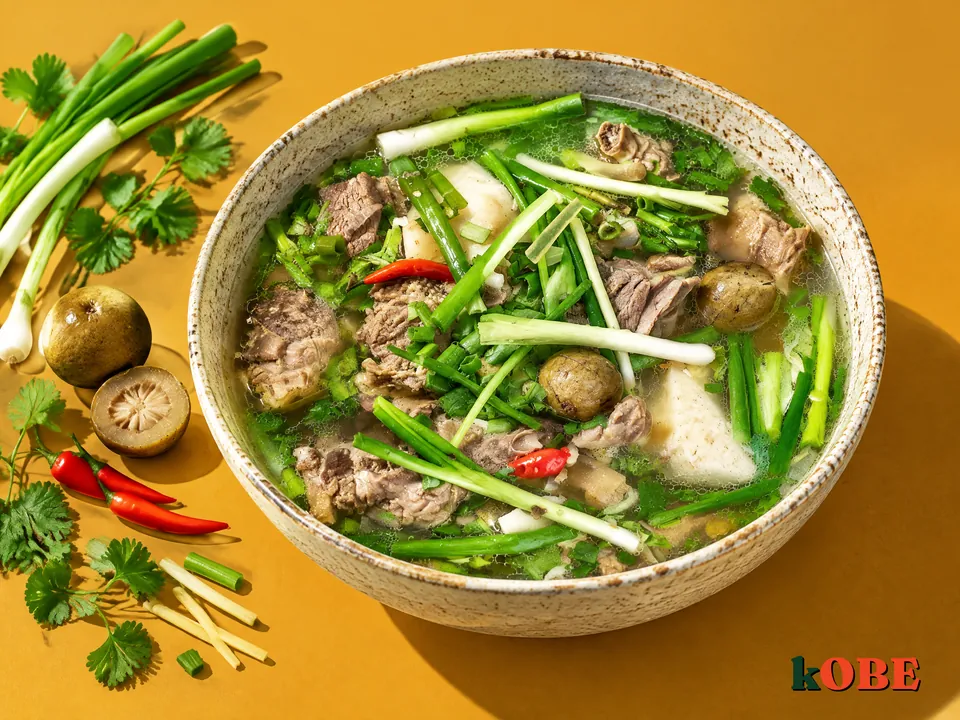 Lẩu vịt om sấu, không thêm đường tinh luyện