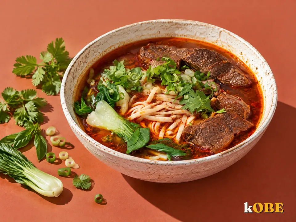 Mì bò Đài Loan, không thêm đường tinh luyện