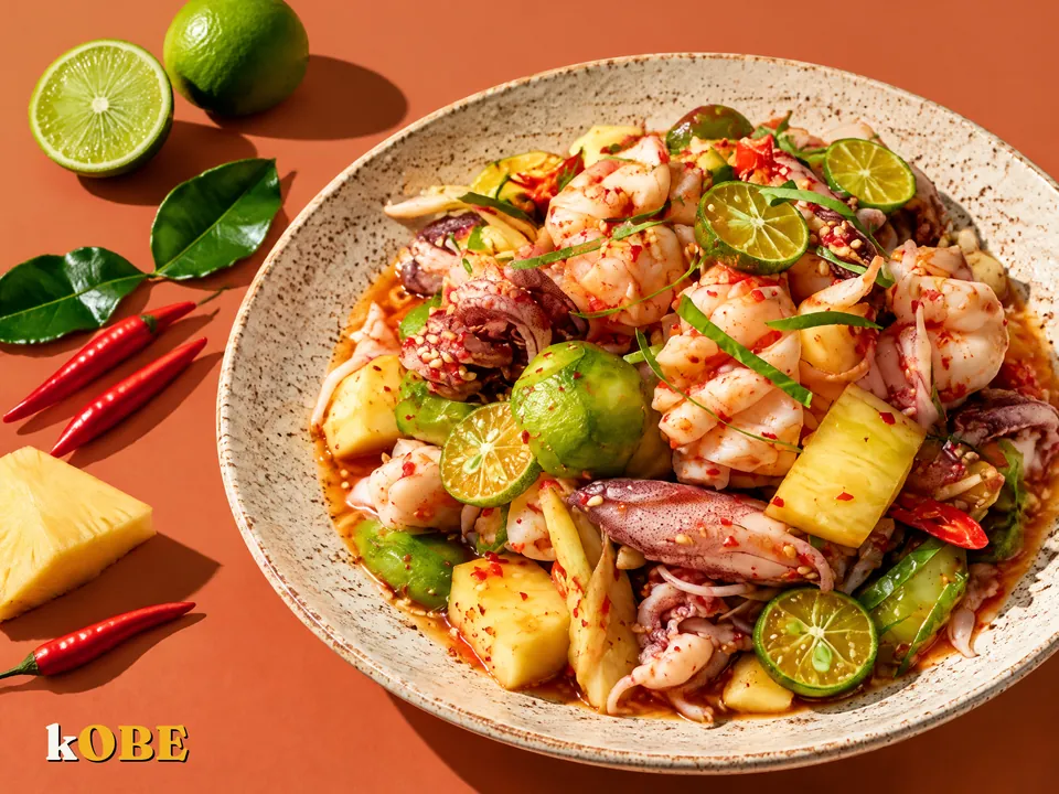 Mực sốt Thái, không thêm đường tinh luyện