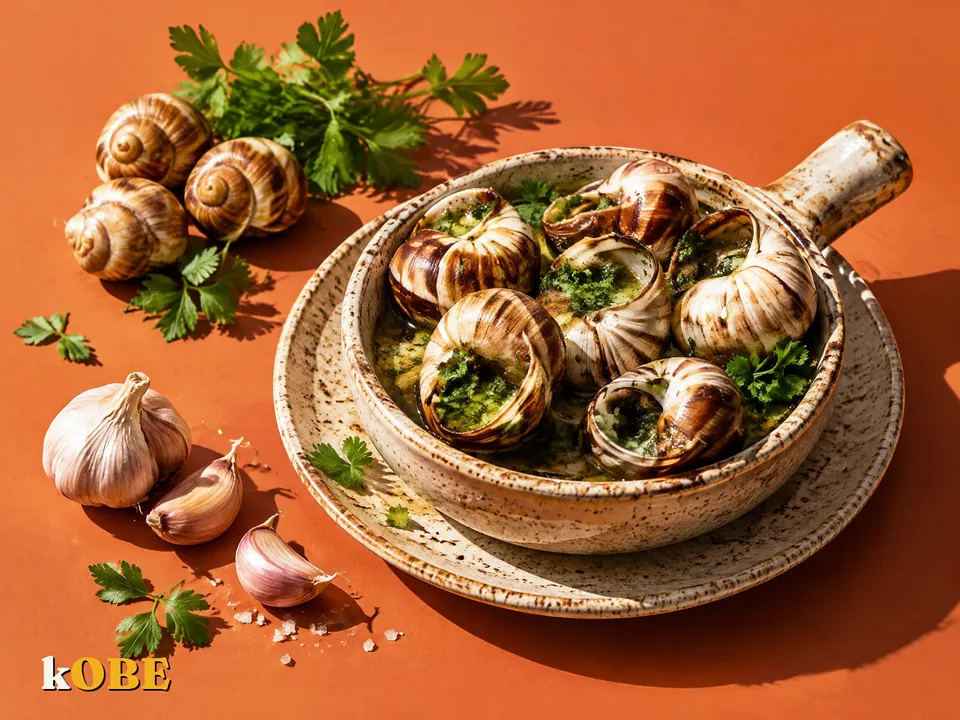 Ốc sên Pháp nướng bơ tỏi