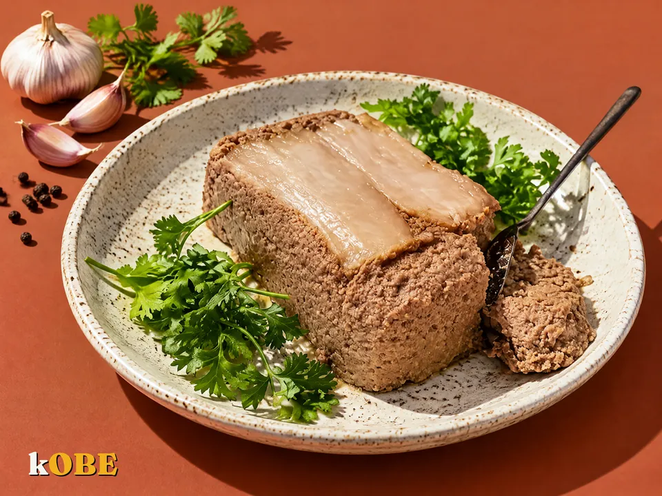 Pate thịt heo hấp, nấu bằng đường la hán quả