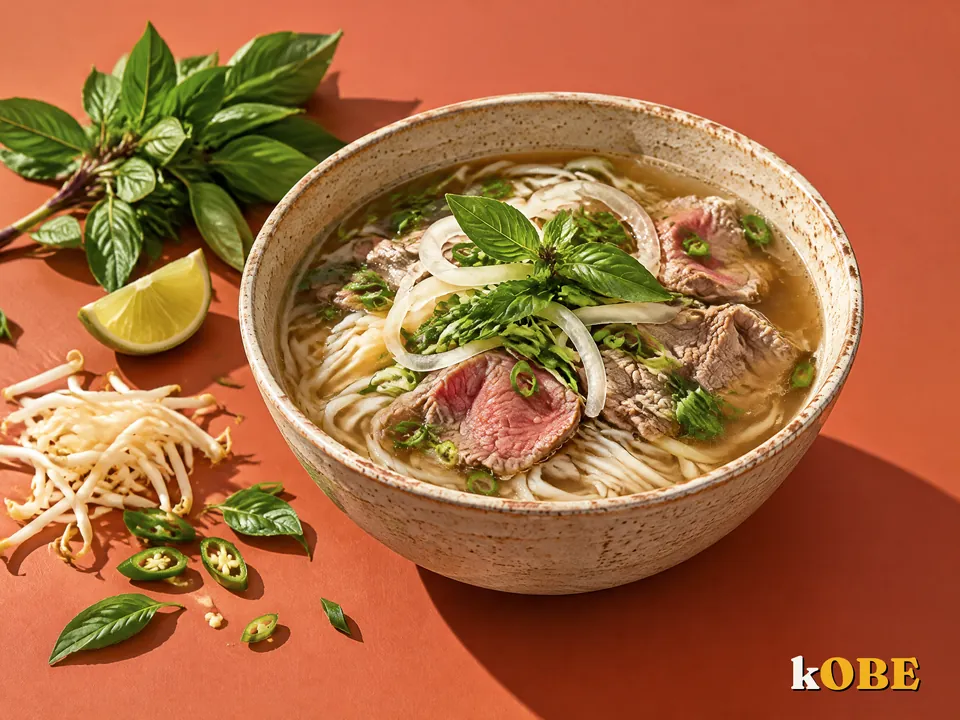Phở bò truyền thống Hà Nội, nấu bằng đường la hán quả