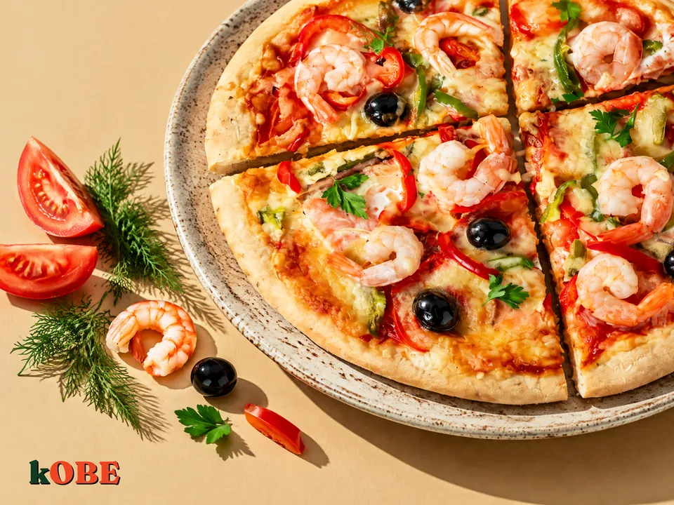 Pizza hải sản xốt mayonnaise
