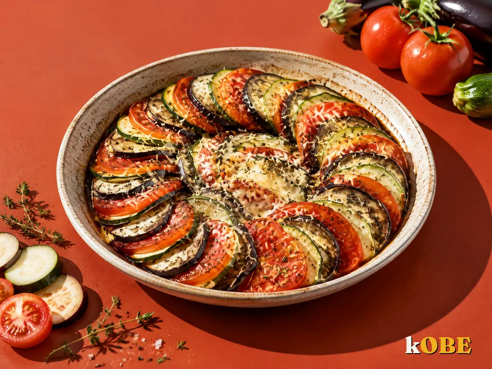 European Style Baked Vegetables with Cheese