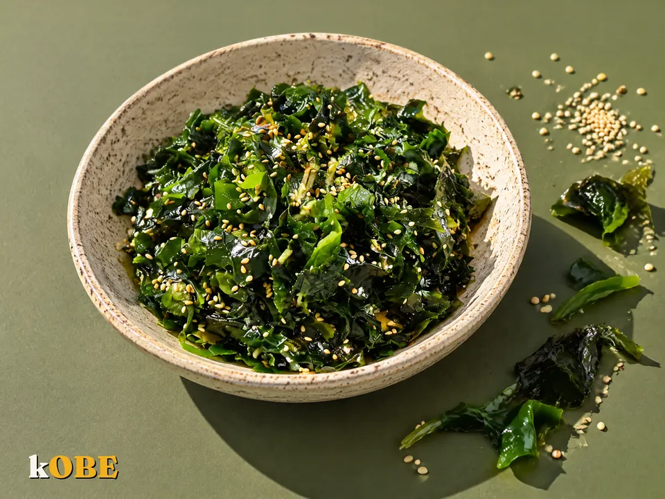Japanese Seaweed Salad with Sesame Oil