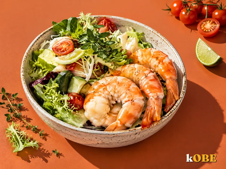 Salad cocktail tôm kiểu nhà hàng